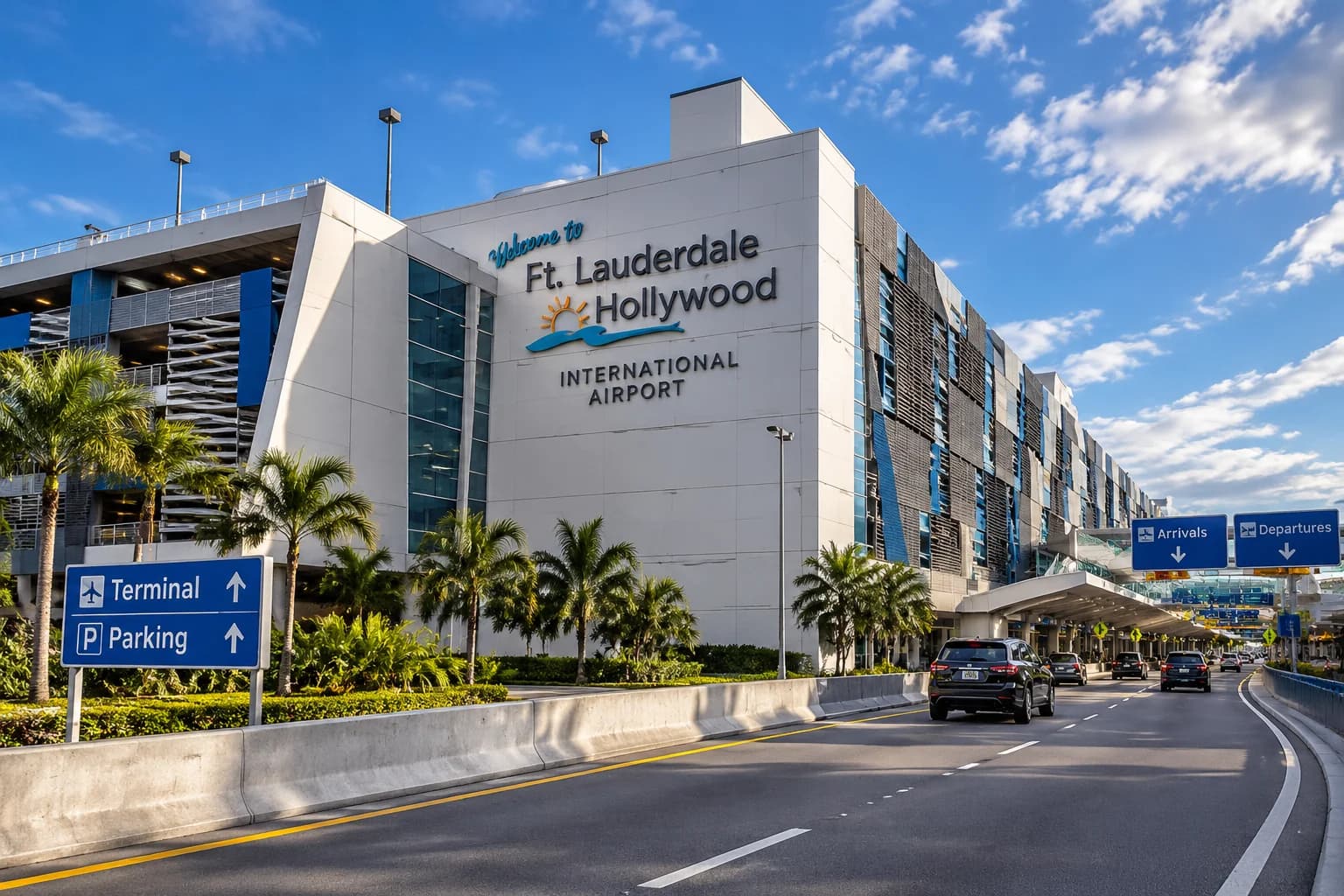 Luxury car service at Fort Lauderdale Airport (FLL)