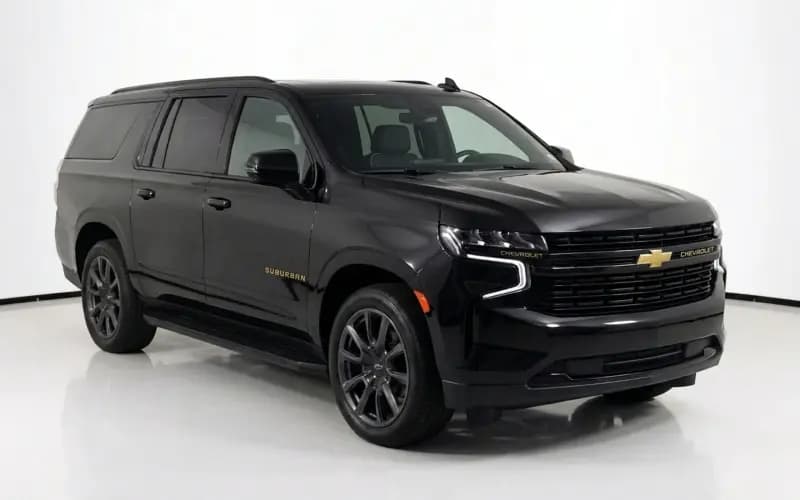 Black Chevrolet Suburban SUV