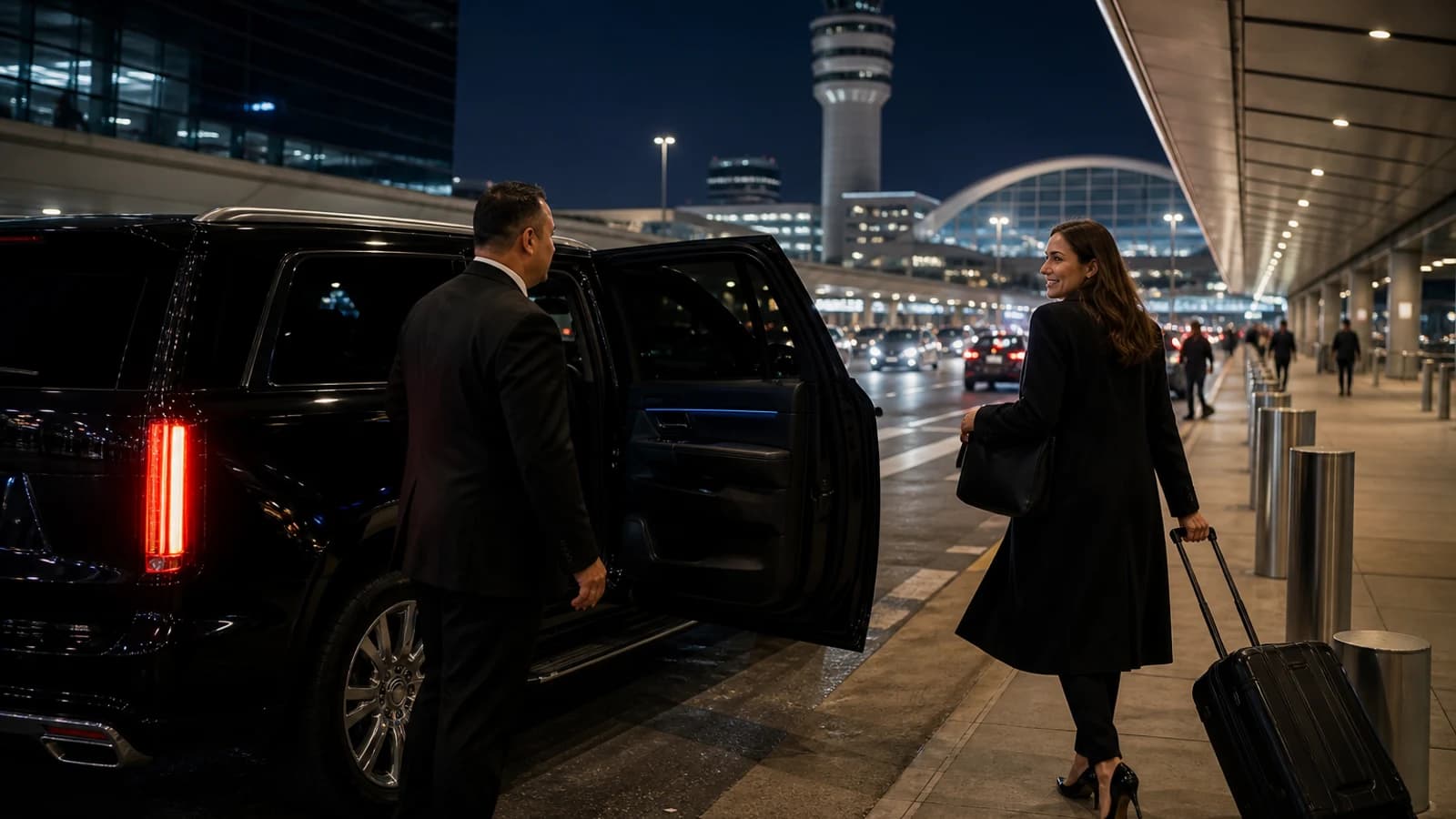 Luxury car service for Burbank Airport transfers